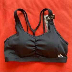Adidas sports bra black L